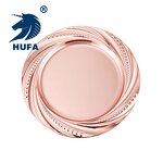 Pearl Plate Manufacturer - OEM/ODM Custom 10.3 Inch Round Metal Plate