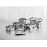 GN Pan Manufacturer - OEM/ODM Custom 4cm Depth Stainless Steel Buffet Container