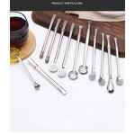 Straw Manufacturer - OEM/ODM Custom 500 with Filter Stainless Steel Straw