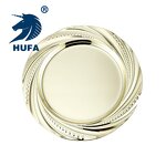 Pearl Plate Manufacturer - OEM/ODM Custom 10.3 Inch Round Metal Plate