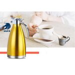 Vacuum Pot Manufacturer - OEM/ODM Custom Insulation Stainless Steel Tea Pot
