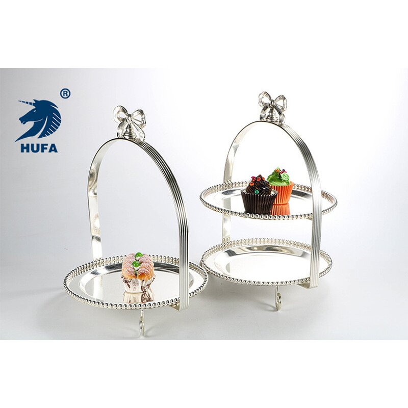 Cake Stand Manufacturer - OEM/ODM Custom Round Cake Plate Butterfly Stand
