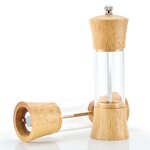 Salt Grinder Manufacturer - OEM/ODM Custom Oak Manual Eco-Friendly Grinder