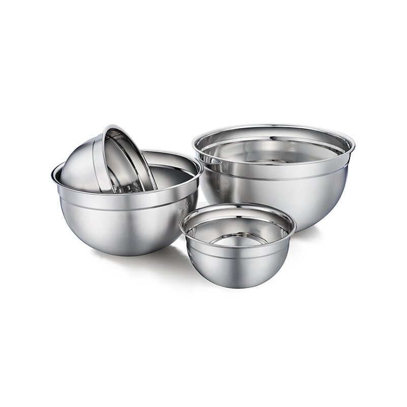Mixing Bowl Set Manufacturer - OEM/ODM Custom Stainless Steel Buffet Bowl Set