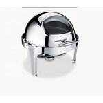 Chafing Dish Manufacturer - OEM/ODM Custom Round Roll Top Glass Lid Buffet
