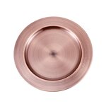 Charger Plate Manufacturer - OEM/ODM Custom Mirror Dish Serving Tray Copper