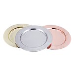 Charger Plate Manufacturer - OEM/ODM Custom Round Metal Reusable Dinner Plate