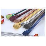 Straw Spoon Manufacturer - OEM/ODM Custom Stainless Steel Drink Coffee Filter