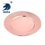 Charger Plate Manufacturer - OEM/ODM Custom Metal Elegant Rice Plate Dish