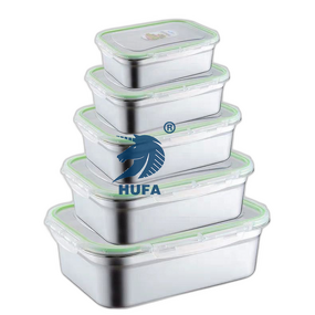 Fresh-Keeping Box Manufacturer - OEM/ODM Custom Rectangle Plastic Stainless Steel