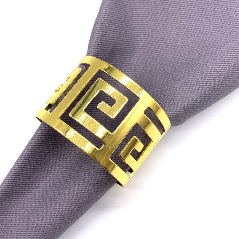 Napkin Rings Manufacturer - OEM/ODM Custom Gold Silver Modern Metal Decorative