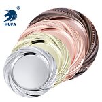 Charger Plate Manufacturer - OEM/ODM Custom Silver Stainless Steel Pearl Plate