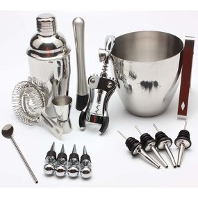 Cocktail Shaker Set Manufacturer - OEM/ODM Custom Stainless Steel Bar Gift Set