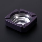 Ashtray Manufacturer - OEM/ODM Custom OEM Stainless Steel Square Pocket