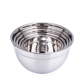 Salad Bowl Manufacturer - OEM/ODM Custom Stainless Steel Various Size Mixing