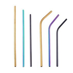 Straw Manufacturer - OEM/ODM Custom Food Grade 304 Stainless Steel Straw
