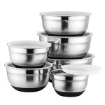 Salad Bowl Set Manufacturer - OEM/ODM Custom Non-slip Nesting Stainless Steel