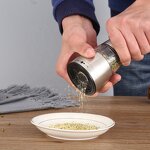 Salt and Pepper Grinder Manufacturer - OEM/ODM Custom Curved Stainless Steel