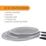 Splash Screen Manufacturer - OEM/ODM Custom Stainless Steel Grease-proof Cover