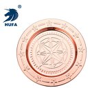 Charger Plate Manufacturer - OEM/ODM Custom Mirror Dish Serving Tray Copper