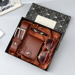 Wallet Manufacturer - OEM/ODM Custom Luxurious Vintage Striped Short Cartera