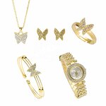 Jewelry Set Manufacturer - OEM/ODM Custom Lady Diamond Daisy Watch Bracelet