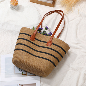 Shoulder Bag Manufacturer - OEM/ODM Custom Women's Hand-Woven Straw Purse