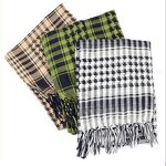 Arab Scarf Manufacturer - OEM/ODM Custom 100% Polyester Desert Keffiyeh