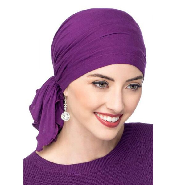 Head Scarf Manufacturer - OEM/ODM Custom Ladies Retro Flower Head Cap Bonnet