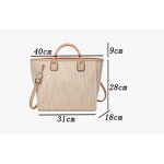 Tote Bag Manufacturer - OEM/ODM Custom Thick Canvas Laptop Briefcase