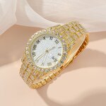 Jewelry Set Manufacturer - OEM/ODM Custom Lady Diamond Daisy Watch Bracelet