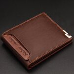 Leather Wallet Manufacturer - OEM/ODM Custom Men's Vintage Clip Money Purse