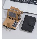 Wallet Manufacturer - OEM/ODM Custom Men's Eco-Friendly Button Closure Wallet