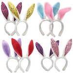 Dog Ear Headband Manufacturer - OEM/ODM Custom Women Brown Pug Floppy Hairband