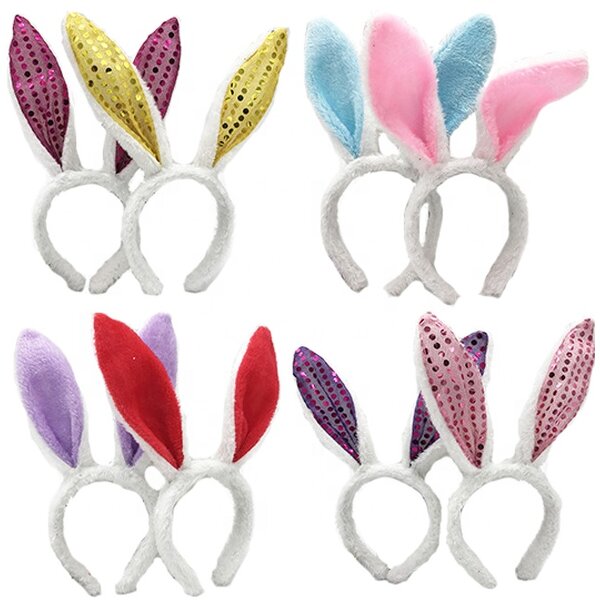 Dog Ear Headband Manufacturer - OEM/ODM Custom Women Brown Pug Floppy Hairband