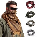 Arab Scarf Manufacturer - OEM/ODM Custom 100% Polyester Desert Keffiyeh