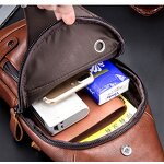 Leather Backpack Manufacturer - OEM/ODM Custom Genuine Leather Sling USB