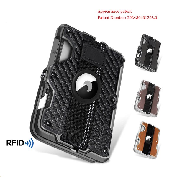 Card Holder Manufacturer - OEM/ODM Custom Men's Slim Aluminum RFID Wallet