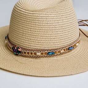 Hatband Manufacturer - OEM/ODM Custom Crystal Fleece Cowboy Western Belt