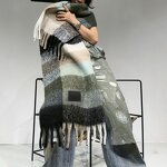 Cashmere Scarf Manufacturer - OEM/ODM Custom Winter Women Warm Wool Shawl