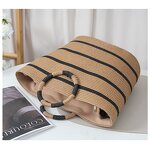 Straw Tote Bag Manufacturer - OEM/ODM Custom Ladies Hand-Woven Beach Bag