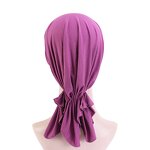 Head Scarf Manufacturer - OEM/ODM Custom Ladies Retro Flower Head Cap Bonnet