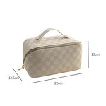 Makeup Pouch Manufacturer - OEM/ODM Custom Large Capacity PU Cosmetic Bag