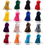 Durag Manufacturer - OEM/ODM Custom Soft Velvet Long Tail Sports Durag