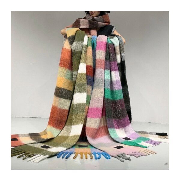 Cashmere Scarf Manufacturer - OEM/ODM Custom Winter Women Warm Wool Shawl