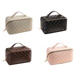 Makeup Pouch Manufacturer - OEM/ODM Custom Large Capacity PU Cosmetic Bag