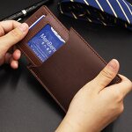 Leather Wallet Manufacturer - OEM/ODM Custom Men's Vintage Clip Money Purse