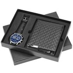 Gift Set Manufacturer - OEM/ODM Custom Men's 3-in-1 Watch Wallet Belt