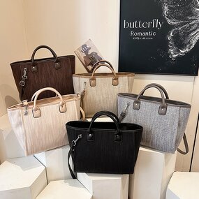 Tote Bag Manufacturer - OEM/ODM Custom Thick Canvas Laptop Briefcase