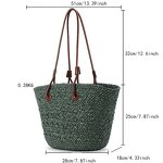 Beach Bag Manufacturer - OEM/ODM Custom Lady Fashion Straw Shoulder Bag